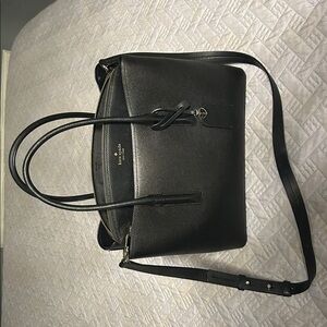 Kate Spade Black Textured Tote